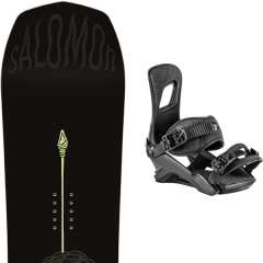comparer et trouver le meilleur prix du snowboard Salomon Assassin pro 20 + rambler ultra black 20 sur Sportadvice