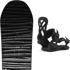 comparer et trouver le meilleur prix du snowboard Salomon Craft 19 + contact pro black 20 sur Sportadvice