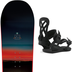 comparer et trouver le meilleur prix du snowboard Salomon Pulse 19 + contact pro black 20 sur Sportadvice