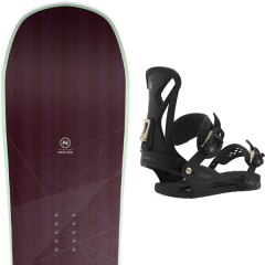comparer et trouver le meilleur prix du snowboard Nidecker Wm s s venus 20 + wos juliet black 20 sur Sportadvice