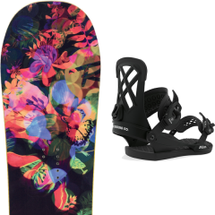 comparer et trouver le meilleur prix du snowboard Rossignol Meraki 20 + wos milan black 20 sur Sportadvice