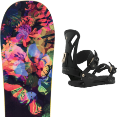comparer et trouver le meilleur prix du snowboard Rossignol Meraki 20 + wos juliet black 20 sur Sportadvice