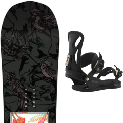 comparer et trouver le meilleur prix du snowboard Salomon Wonder 20 + wos juliet black 20 sur Sportadvice
