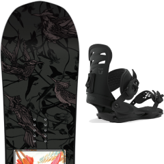 comparer et trouver le meilleur prix du snowboard Salomon Wonder 20 + wos rosa black 20 sur Sportadvice