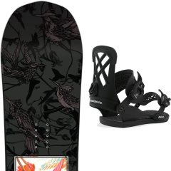 comparer et trouver le meilleur prix du snowboard Salomon Wonder 20 + wos milan black 20 sur Sportadvice