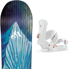 comparer et trouver le meilleur prix du snowboard Jones Wm s s airheart 20 + wos trilogy white 20 sur Sportadvice
