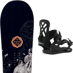 comparer et trouver le meilleur prix du snowboard Rossignol Justice 20 + wos milan black 20 sur Sportadvice