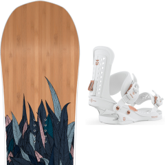 comparer et trouver le meilleur prix du snowboard Salomon Rumble fish 20 + wos trilogy white 20 sur Sportadvice