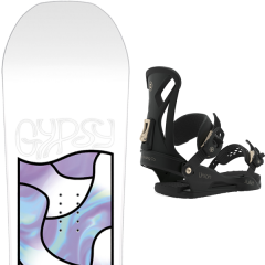comparer et trouver le meilleur prix du snowboard Salomon Gypsy 20 + wos juliet black 20 sur Sportadvice