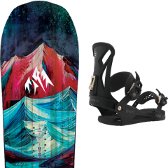 comparer et trouver le meilleur prix du snowboard Jones Dream catcher 20 + wos juliet black 20 sur Sportadvice