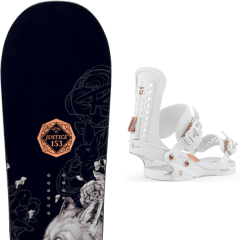 comparer et trouver le meilleur prix du snowboard Rossignol Justice 20 + wos trilogy white 20 sur Sportadvice