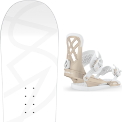 comparer et trouver le meilleur prix du snowboard Salomon 20 + wos milan satin gold 20 sur Sportadvice