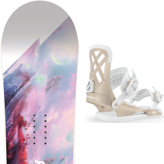 comparer et trouver le meilleur prix du snowboard Capita Paradise 20 + wos milan satin gold 20 sur Sportadvice