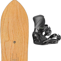 comparer et trouver le meilleur prix du snowboard Arbor Cosa nostra 19 + quantum carbon 20 sur Sportadvice