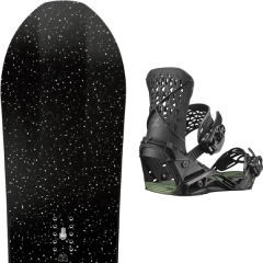 comparer et trouver le meilleur prix du snowboard Bataleon Omni 19 + highlander black / oil green 20 sur Sportadvice