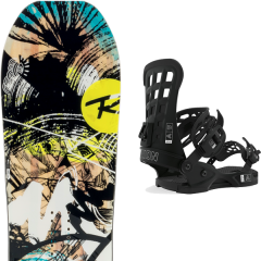 comparer et trouver le meilleur prix du snowboard Rossignol Krypto 19 + atlas black 20 sur Sportadvice