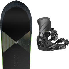 comparer et trouver le meilleur prix du snowboard Nidecker Megalight 19 + quantum carbon 20 sur Sportadvice