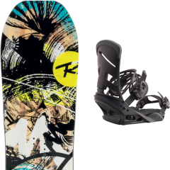 comparer et trouver le meilleur prix du snowboard Rossignol Krypto wide 19 + mission black 20 sur Sportadvice