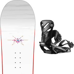 comparer et trouver le meilleur prix du snowboard Salomon 19 + rhythm black 20 sur Sportadvice