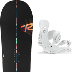 comparer et trouver le meilleur prix du snowboard Rossignol Justice 19 + wos rosa white 20 sur Sportadvice