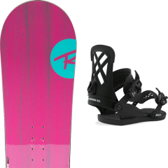 comparer et trouver le meilleur prix du snowboard Rossignol Gala 19 + wos milan black 20 sur Sportadvice