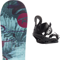 comparer et trouver le meilleur prix du snowboard Rossignol Meraki 19 + citizen w black 20 sur Sportadvice