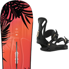 comparer et trouver le meilleur prix du snowboard Burton Hideaway w 19 + wos juliet black 20 sur Sportadvice