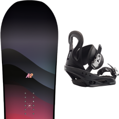 comparer et trouver le meilleur prix du snowboard K2 Bright lite women flat rocker 19 + citizen w black 20 sur Sportadvice