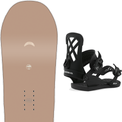 comparer et trouver le meilleur prix du snowboard Arbor Ethos w 19 + wos milan black 20 sur Sportadvice