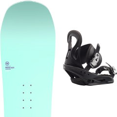 comparer et trouver le meilleur prix du snowboard Nidecker Wm s s elle 19 + citizen w black 20 sur Sportadvice