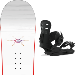 comparer et trouver le meilleur prix du snowboard Salomon 19 + wos rosa black 20 sur Sportadvice