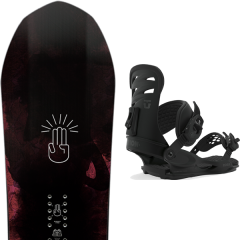 comparer et trouver le meilleur prix du snowboard Bataleon Storm 19 + wos rosa black sur Sportadvice