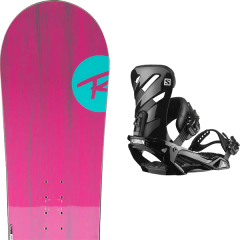 comparer et trouver le meilleur prix du snowboard Rossignol Gala 19 + rhythm black sur Sportadvice