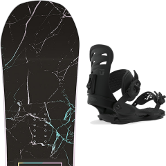 comparer et trouver le meilleur prix du snowboard Salomon Oh yeah 19 + wos rosa black 20 sur Sportadvice