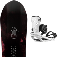 comparer et trouver le meilleur prix du snowboard Bataleon Storm 19 + rhythm white 20 sur Sportadvice