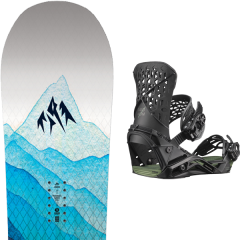 comparer et trouver le meilleur prix du snowboard Jones Aviator 20 + highlander black / oil green 20 sur Sportadvice