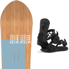 comparer et trouver le meilleur prix du snowboard Salomon Sickstick 20 + ultra black 20 sur Sportadvice