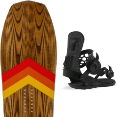 comparer et trouver le meilleur prix du snowboard Arbor Cask 20 + ultra black 20 sur Sportadvice