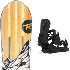 comparer et trouver le meilleur prix du snowboard Rossignol Xv wide 20 + ultra black 20 sur Sportadvice