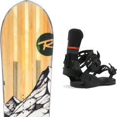 comparer et trouver le meilleur prix du snowboard Rossignol Xv wide 20 + ff black 20 sur Sportadvice