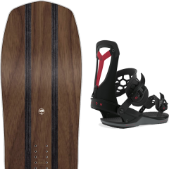 comparer et trouver le meilleur prix du snowboard Arbor A-frame 20 + falcor black 20 sur Sportadvice