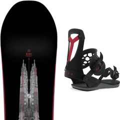 comparer et trouver le meilleur prix du snowboard Ride Machete gt 19 + falcor black 20 sur Sportadvice