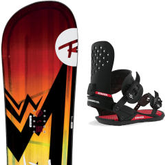 comparer et trouver le meilleur prix du snowboard Rossignol Trickstick af wide 20 + strata black 20 sur Sportadvice