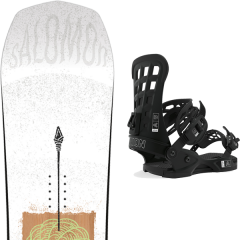 comparer et trouver le meilleur prix du snowboard Salomon Assassin 20 + atlas black 20 sur Sportadvice