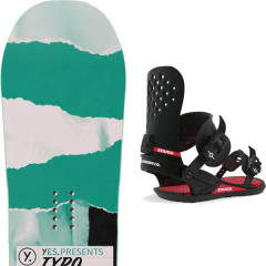 comparer et trouver le meilleur prix du snowboard Yes Typo 20 + strata black 20 sur Sportadvice