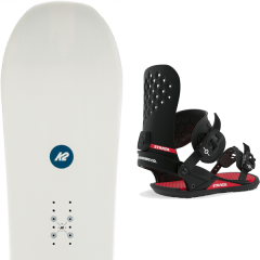 comparer et trouver le meilleur prix du snowboard K2 Broadcast 20 + strata black 20 sur Sportadvice