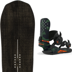 comparer et trouver le meilleur prix du snowboard Arbor Element camber 20 + strata camo 20 sur Sportadvice