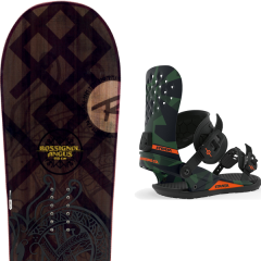 comparer et trouver le meilleur prix du snowboard Rossignol Angus wide 20 + strata camo 20 sur Sportadvice