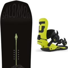 comparer et trouver le meilleur prix du snowboard Salomon Assassin pro 20 + strata hazard yellow 20 sur Sportadvice