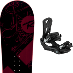 comparer et trouver le meilleur prix du snowboard Rossignol Circuit wide 20 + staxx pepper 20 sur Sportadvice